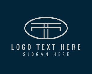 Finance Consulting Letter T logo design