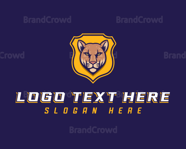 Gaming Cougar Shield Logo