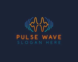 Frequency - Tech Sound Wave logo design