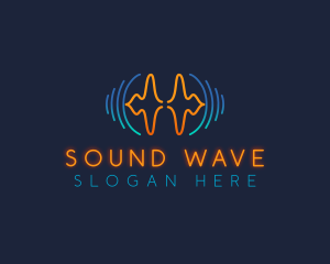 Tech Sound Wave logo design