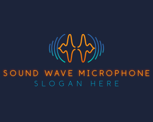 Tech Sound Wave logo design