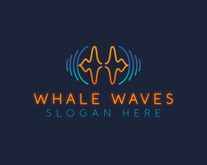 Tech Sound Wave logo design