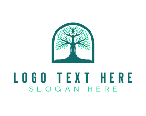 Tree - Environment Tree Planting logo design