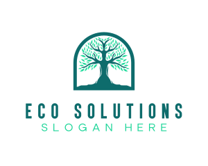 Environment Tree Planting logo design