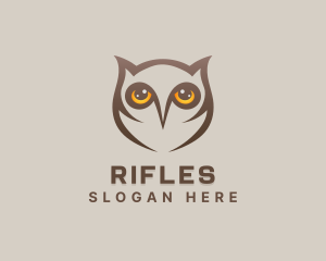 Aviary - Wildlife Owl Eyes logo design