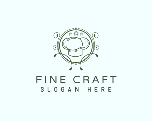 Elegant Chef  Touque  logo design