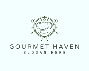 Elegant Chef  Touque  logo design