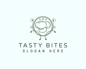 Cater - Elegant Chef  Touque logo design