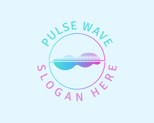 Frequency - Sound Wave Frequency logo design