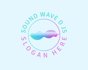 Sound Wave Frequency logo design