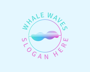 Sound Wave Frequency Tune logo design