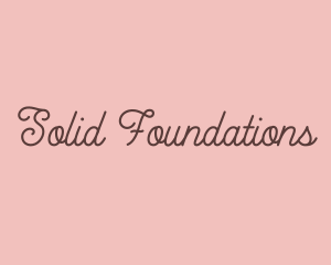 Feminine Cursive Wellness Logo