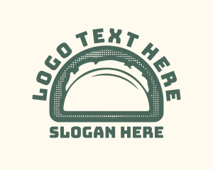 Rustic - Rustic Taco Restaurant Badge logo design