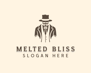 Hipster Gentleman Menswear Logo