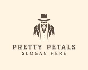 Hipster Gentleman Menswear Logo