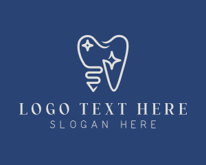 Dental Clinic - Molar Tooth Dentist logo design