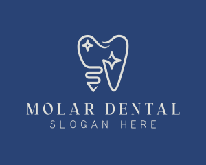 Molar - Molar Tooth Dentist logo design