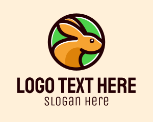 Ecological - Round Rabbit Pet logo design