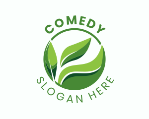 Sprout - Green Organic Leaf logo design