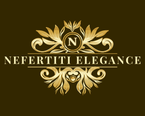 Royal Floral Ornament logo design