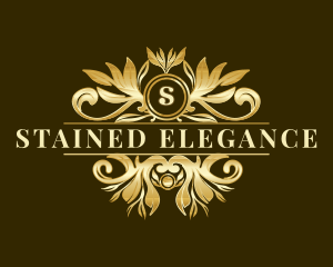 Royal Floral Ornament logo design