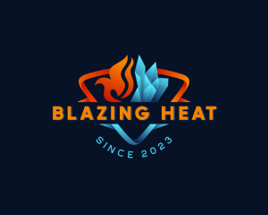 Fire - Cooling Ice Fire logo design