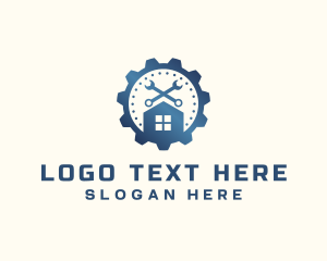 Cog - Gear Wrench House logo design