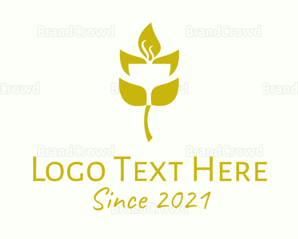 Yellow Herbal Tea Logo