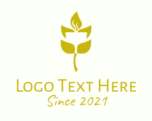 Eco Friendly - Yellow Herbal Tea logo design