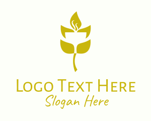 Yellow Herbal Tea  Logo