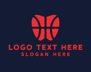 Basketball Equipment - Dental Basketball Tooth logo design