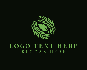 Gardening - Natural Herbal Leaves logo design