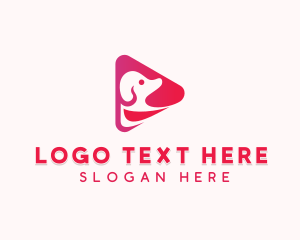 Pet Dog Vlog logo design