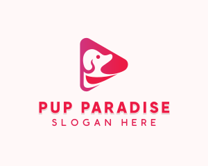 Pet Dog Vlog logo design