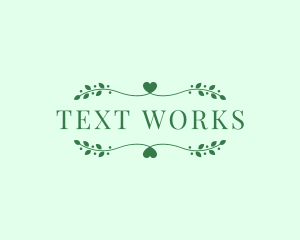 Text - Organic Skincare Text logo design