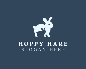 Bunny Animal Pet logo design