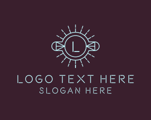 Line Art - Digital Tech Business logo design