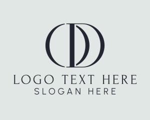 Monogram - Modern Luxury Company Letter OD logo design