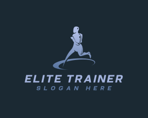 Running Exercise Therapy logo design