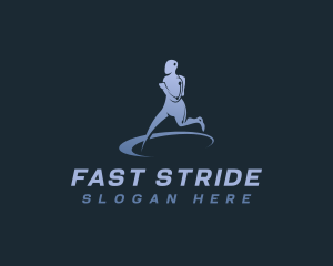 Running - Running Exercise Therapy logo design