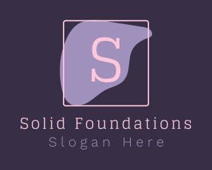Social Club - Paint Letter Square logo design