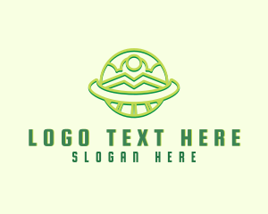 Eco Friendly - Nature Planet Farm logo design