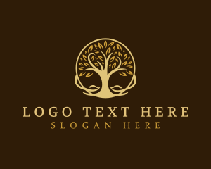 Gardening - Elegant Tree Nature logo design