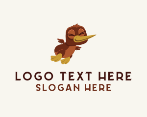 Duckling - Duck Duckling Bird logo design