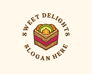 Delicious Birthday Cake logo design