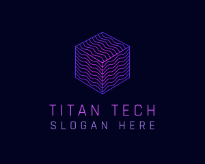 Cube Tech Software logo design