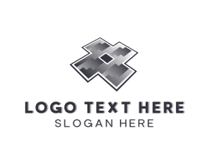 Home Improvement - Floor Tile Pattern logo design