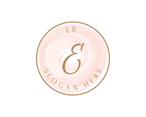 Feminine Watercolor Salon logo design