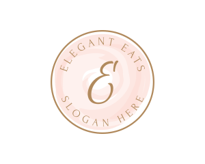 Feminine Watercolor Salon logo design