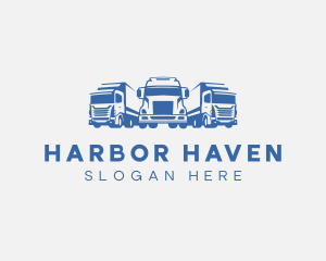 Port - Mover Trucking Logistics logo design